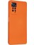 Newface Xiaomi Redmi Note 11 Pro Kılıf Nano Içi Kadife Silikon - Turuncu 3