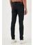 Streç Pamuklu Slim Fit Yüksek Bel Dar Paça Jeans Erkek Kot Pantolon 3300C03TOKYO 5