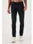 Streç Pamuklu Slim Fit Yüksek Bel Dar Paça Jeans Erkek Kot Pantolon 3300C03TOKYO 2
