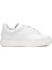 Bağcıklı Kalın Eva Taban Beyaz Deri Sneaker Ayakkabı 2025-5 1