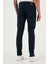 Streç Pamuklu Slim Fit Normal Bel Dar Paça Jeans Erkek Kot Pantolon 1124C47NAPOLI 5