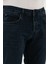 Streç Pamuklu Slim Fit Normal Bel Dar Paça Jeans Erkek Kot Pantolon 1124C47NAPOLI 6
