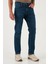Streç Pamuklu Comfort Fit Yüksek Bel Boru Paça Jeans Erkek Kot Pantolon 4400C06TEXAS 3