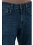 Streç Pamuklu Comfort Fit Yüksek Bel Boru Paça Jeans Erkek Kot Pantolon 4400C06TEXAS 6