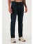 Streç Pamuklu Comfort Fit Yüksek Bel Boru Paça Jeans Erkek Kot Pantolon 4412C25TEXAS 2