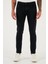 Streç Pamuklu Slim Fit Yüksek Bel Dar Paça Jeans Erkek Kot Pantolon 3300C14TOKYO 2