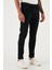 Streç Pamuklu Slim Fit Yüksek Bel Dar Paça Jeans Erkek Kot Pantolon 3300C14TOKYO 3