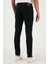 Streç Pamuklu Slim Fit Yüksek Bel Dar Paça Jeans Erkek Kot Pantolon 3300C14TOKYO 5