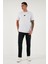 Streç Pamuklu Comfort Fit Yüksek Bel Boru Paça Jeans Erkek Kot Pantolon 4412C14TEXAS 1