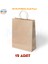 12 Adet Büküm Saplı Kraft Çanta 25X12X31 cm Kağıt Çanta 1