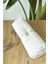 Ütü Gerektirmeyen Bambu Kraş Şal Beyaz 1