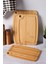 Bamboo 3 Lü Kesme Tahtası 2