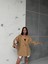 Kadın Balon Kol Oversize Trençkot 1