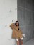 Kadın Balon Kol Oversize Trençkot 2