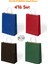 4 Adet Büküm Saplı 4 Renk Çanta 25X12X31 cm Kağıt Çanta 1