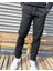 Erkek Jakarlı Çelik Örme Rahat Jogger Pantolon 2