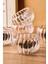 Bowy Line 6'lı Çift Cidarlı Cam Sosluk Reçellik Drajelik Lokumluk Kase 6x2,5 cm 2