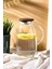 Savio Şeffaf Ahşap Kapaklı Wood Sürahi 2250 ml 1