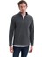 Caz Yarım Fermuarlı Antrasit Erkek Sweatshirt 1