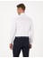 Erkek Beyaz Regular Fit Uzun Kollu Basic Gömlek 50313177-VR013 5