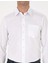 Erkek Beyaz Regular Fit Uzun Kollu Basic Gömlek 50313177-VR013 6