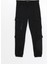 Xsıde Siyah Slim Fit Gabardin Erkek Kargo Pantolon 5