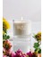 Lavanta Kokulu Mum - %100 Doğal Soya Mumu Kristal Bardak Aromaterapi Kokulu Mum - 210 cc 3