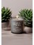 Kokusuz Doğal Mum - %100 Doğal Soya Mumu Aromaterapi ve Dekoratif Gri Bardak Mum - 300 cc 2