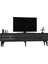 Lenoract 180CM Tv Sehpası Antrasit-Gümüş 3