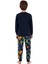 Erkek Çocuk Lacivert Pijama Takımı 3660-2 3