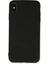 Newface iPhone Xs Max Kılıf Nano Içi Kadife Silikon - Siyah 1