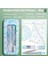 Çok Fonksiyonlu Cetvel Seti Dairesel Çizim Dört Parçalı Cetvel Seti Ilkokul ve Ortaokul Öğrencileri Üçgen Tahta Açıölçer Seti (Yurt Dışından) 1