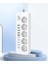 Isıya Dayanıklı Power Tuşlu 5'li Grup Priz 5x USB 5x Type-C Çıkışlı Priz 2 mt Kablolu 1