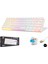 G508B Kablolu Oyuncu Mini Klavye Mekanik Blue Switch Rgb Q Beyaz 1
