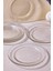 Boncukbağı 6'lı 20 cm Cam Pasta Tabağı 5