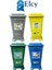 70 Litre Plastik Lüks Geri Dönüşüm Kutusu Geri Dönüşüm Kovası/sıfır Atık Kovası 1