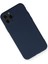 Newface iPhone 11 Pro Kılıf Nano Içi Kadife Silikon - Lacivert 2
