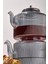 Tobby Line Füme Borosilikat Çaydanlık 1.1L+1.75L 3