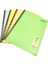 Flex Pastel Defter Pp Kapak Spiralli 80 Yp Çizgili 4 Lü Set 1