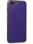 Newface iPhone 7 Plus Kılıf Coco Deri Silikon Kapak - Mor 2