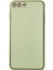 Newface iPhone 7 Plus Kılıf Coco Deri Silikon Kapak - Açık Yeşil 1