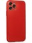 Newface iPhone 11 Pro Max Kılıf Coco Deri Silikon Kapak - Kırmızı 2
