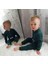 Unisex Basic Badili Alttan Çıtlı Fitilli Bebek Takım 3 Ay - 2 Yaş 6
