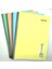 Flex Pastel Defter Pp Kapak Spiralli 80 Yp Kareli 5 Li Set 1