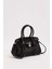 Siyah Mini Kilit Detaylı El Çantası 2