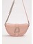 Pembe Logo Zincir Detaylı Omuz Çantası 1