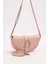 Pembe Logo Zincir Detaylı Omuz Çantası 2