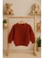 Unisex Bebek Çocuk Bisiklet Yaka Oversize Triko Kazak 6 Ay-5 Yaş 1