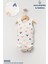 Yenidoğan Bebek Çocuk 3 Parça Body Zıbın Set 4