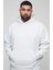 Gri Hoodie Model Oversize Battal Kalıp Erkek Spor Sweatshirt 1